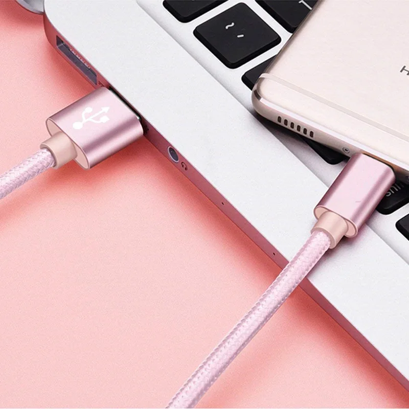 Нейлоновый кабель usb type-C для быстрой зарядки и синхронизации данных, зарядный шнур для samsung Galaxy Note 8 9 S9 S8 S10 Plus A6S A8S c10 type-C