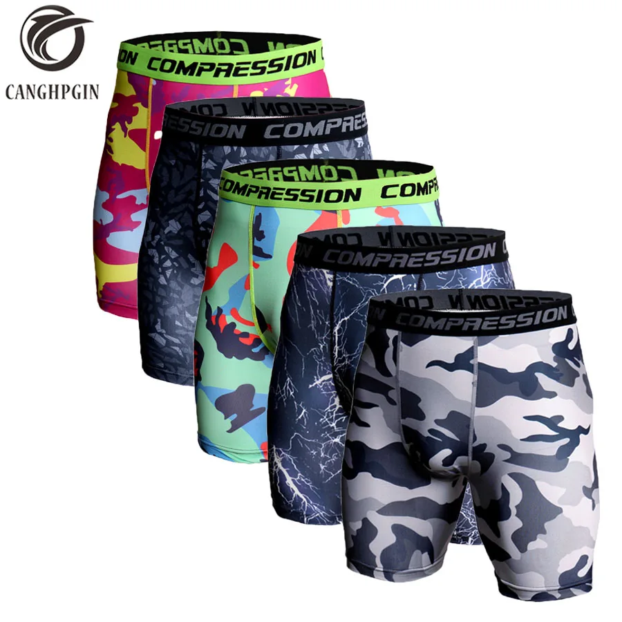 Mens Compression Running Jogging Shorts Sport Tights 2018 Camouflage Bermuda Fitness Men Cossfit Gym Short Leggings Dry | Спорт и