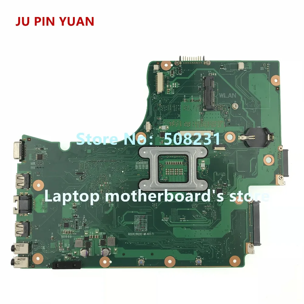 JU PIN юаней V000225000 плата для Toshiba Satellite C650 C655 материнская плата для ноутбука 6050A2355202-MB-A03-T1