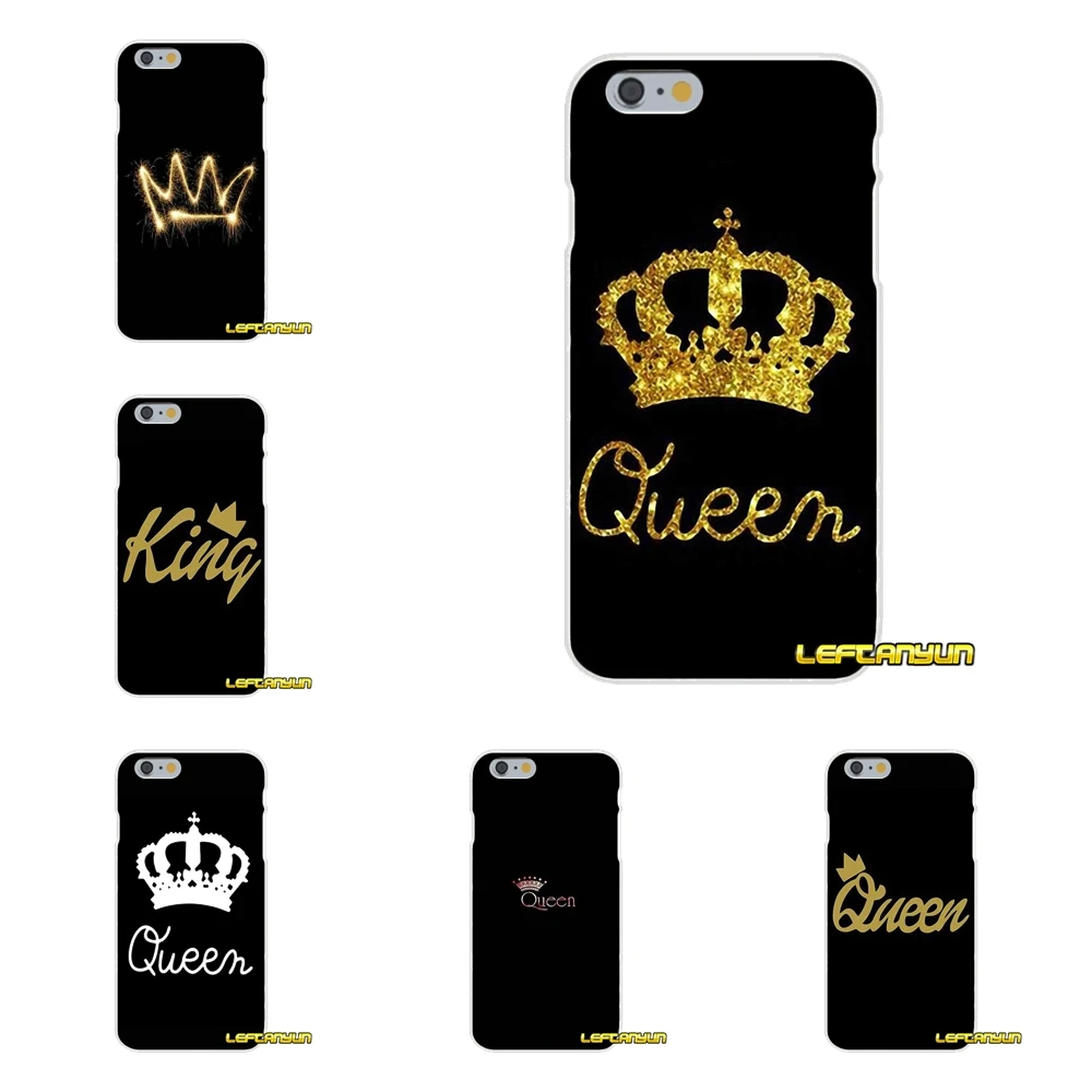 Kopen Voor Sony Xperia Z Z1 Z2 Z3 Z4 Z5 compact M2 M4 M5 E3 T3 XA Aqua Koning amp; koningin paar Zachte Telefoon Case siliconen