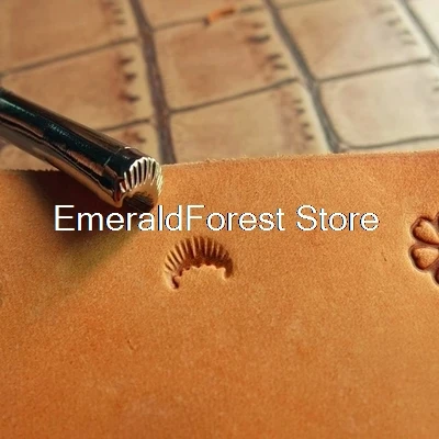 

Leather carving printing tools DIY handicraft, hand-made leather, realistic tools, casting type, clear flavor printing tools.