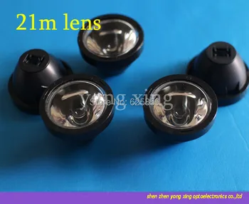 

10PCS x 15 Degree 21mm Lens For Cree XPE XPG XTE LED For DIY