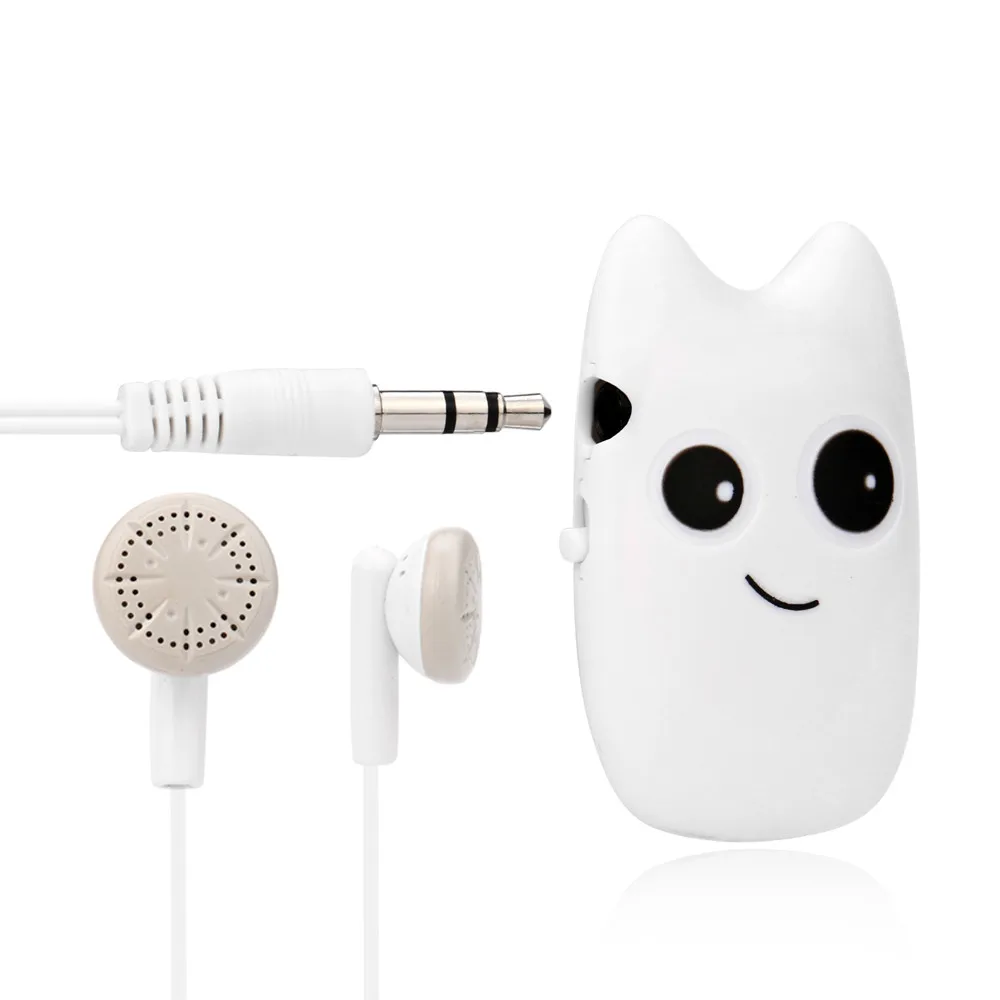 Mosunx Супер Симпатичный USB мини MP3 плеер Поддержка 32 Гб микро SD карты памяти+ наушники+ кабель Прямая