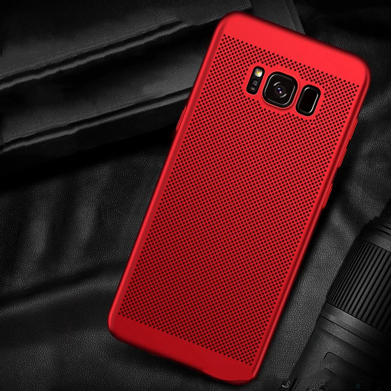 Рассеивание тепла крышка для Samsung Galaxy S8 плюс пластиковый жесткий чехол S7 края