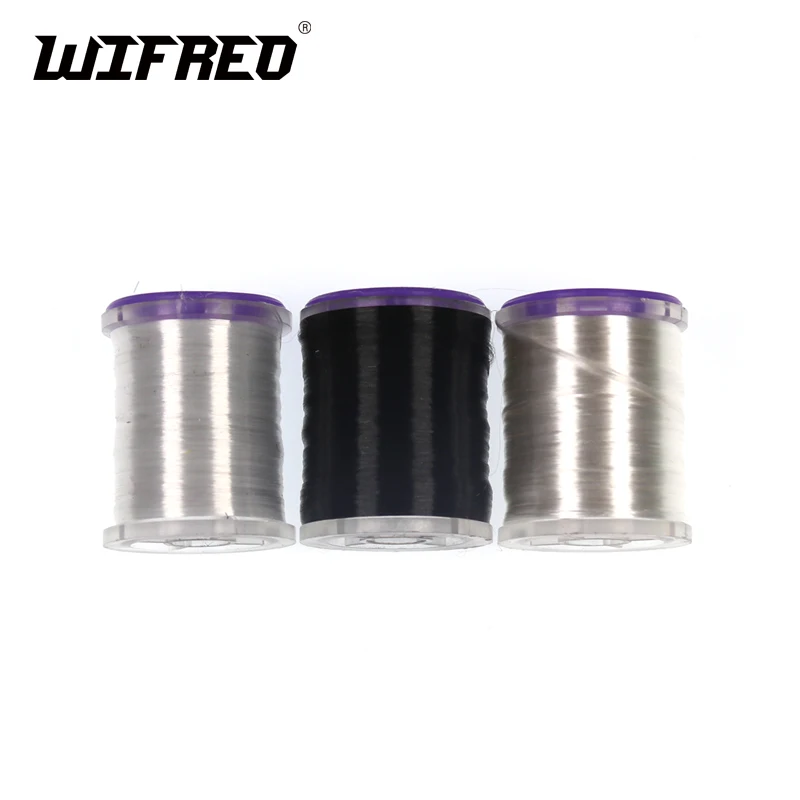 

Wifreo 75D 200D Strongest GSP Fly Tying Polyethylene Thread White Black Color Saltwater Fly / Pike Flies Jig Tying Threads