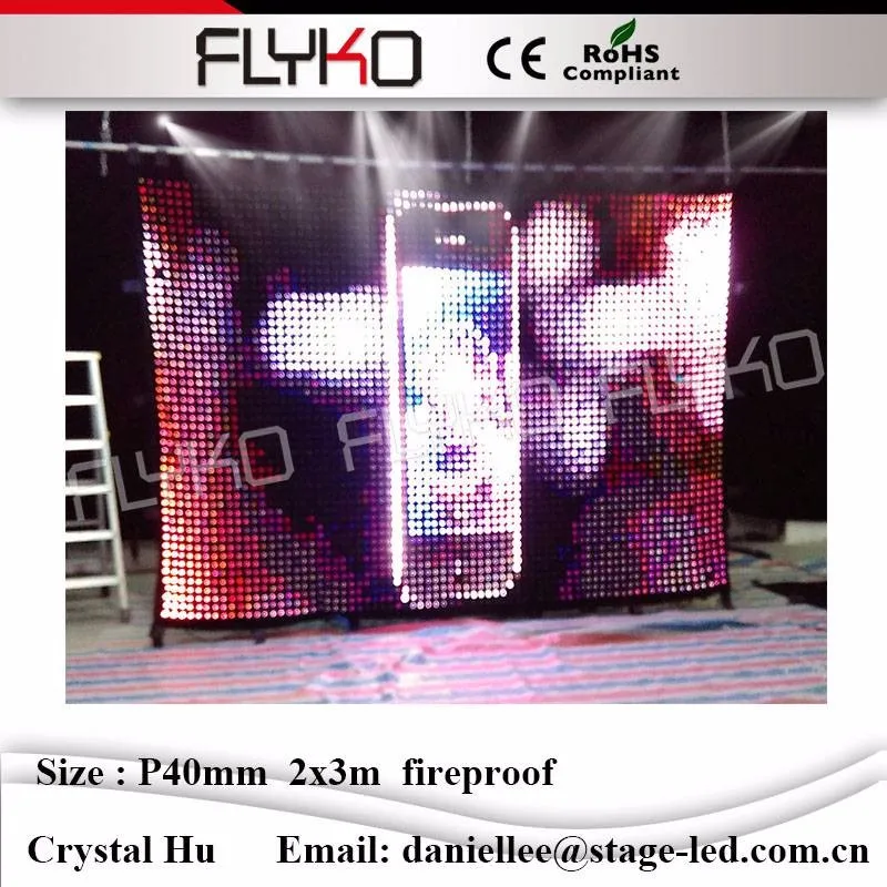 LED video curtain213