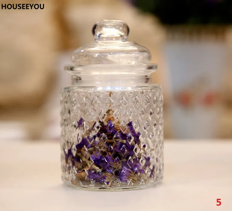 230 мл мини из прозрачного стекла Jar маленькие стеклянные банки и крышки
