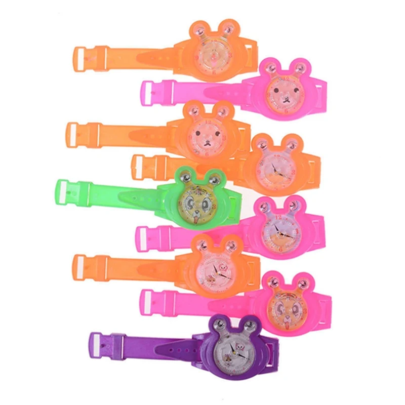 2 шт цвета случайные детские игры часы поддельные часы игрушки дети подарок на день рождения подарок детский душ сувениры-игрушки для детей