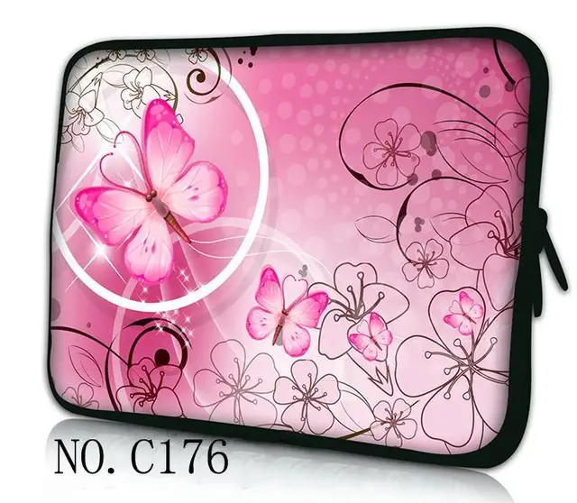 Cheap Pink Laptop Sleeve Tablet Case Notebook Protective Cover For 7 10 12 13 14" 15 15.6 17 inch For MacBook HP Dell Lenovo ASUS