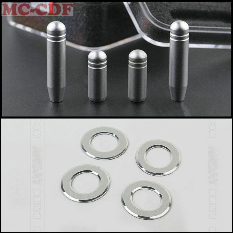 

8pcs Silver Car Door Lock Pin Knob Button Trim Ring Cover Set For Mercedes Benz W212 E200 E250 E300 E350 E400 E Class 2010-2015