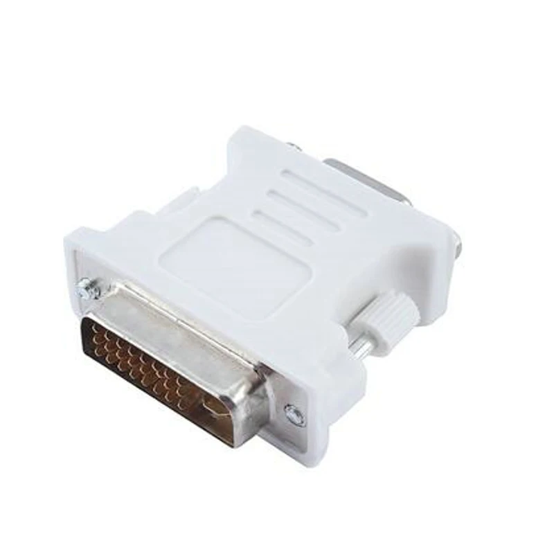 DVI 24+5 Male to VGA Female Converter DVI to VGA adapter VGA Adapter Convertor for PC Laptop Tablet Projector