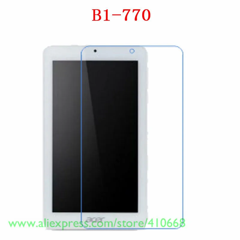 Прозрачная защитная пленка против отпечатков пальцев мягкая для Acer Iconia one 7 B1 770