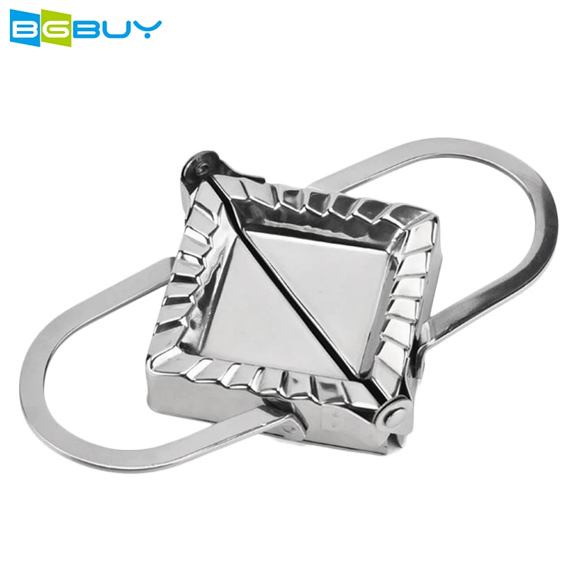 Kitchen Tools Stainless Steel Dumpling Maker Mold Pastry Dough Cutter for Kitchenware 13*10.7cm | Дом и сад