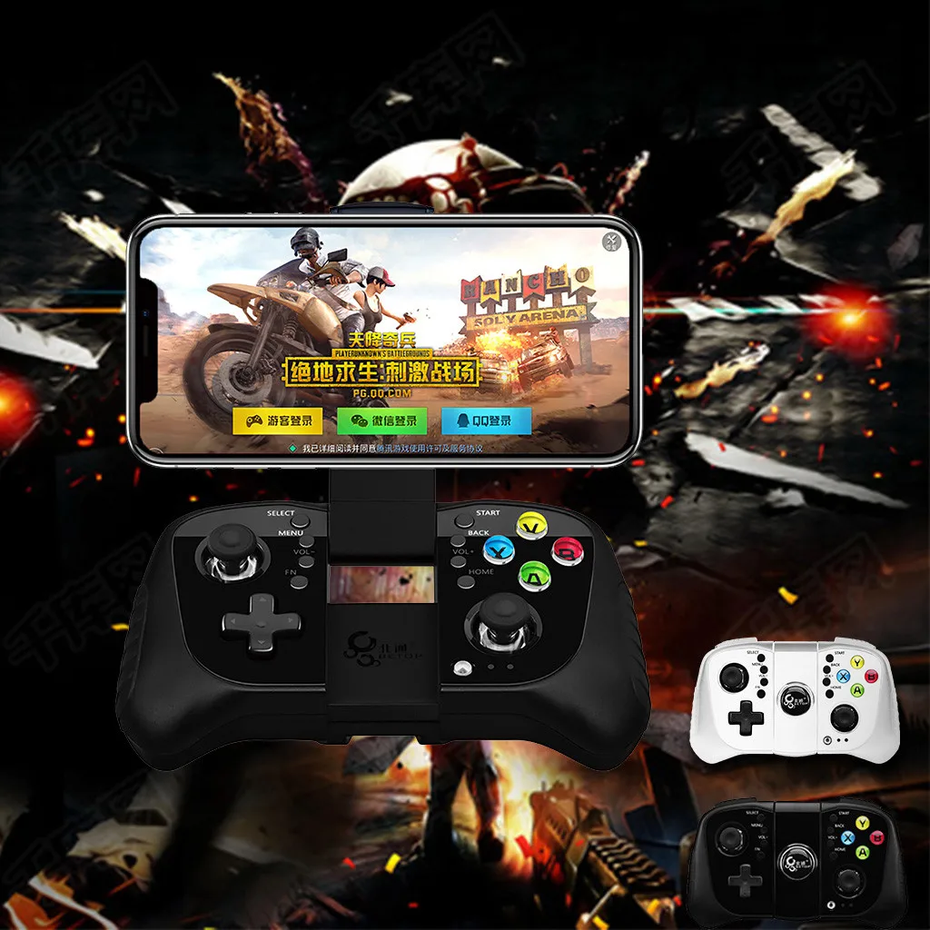 

Mobile Game Controller Bluetooth Gamepad Game Controller Joypad Direct Player PUBG iOS/Android Universal Gamer Gaming Gamepad