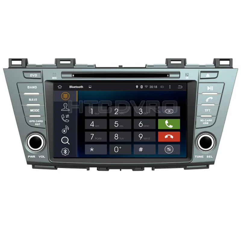 Sale YMODVHT 8inch 4G Octa Core Android 9.0 7.1 Car DVD Player for Mazda 5 for Mazda Premacy 2010- GPS RDS Radio Audio Video Stereo 4