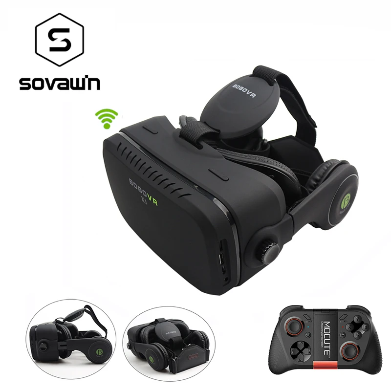 Multi language BOBOVR X1 All in One 3D Glasses Virtual Reality Stereo