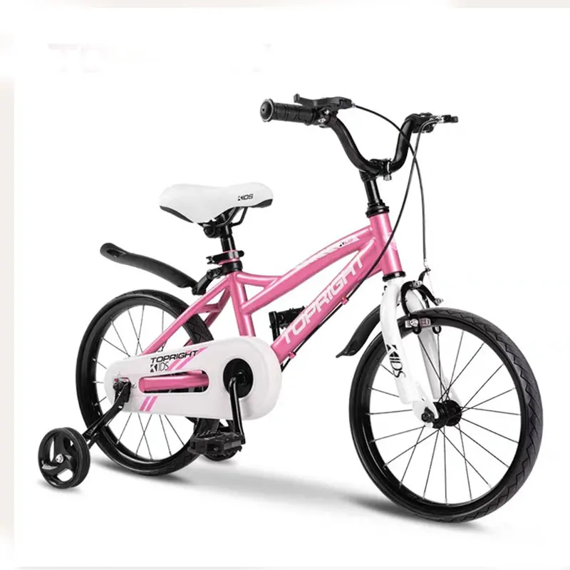 Детский велосипед для мальчиков и девочек 1" 14" 1" 18" шина От 2 до 13 лет студенческий детский велосипед - Цвет: Pink 16 inch