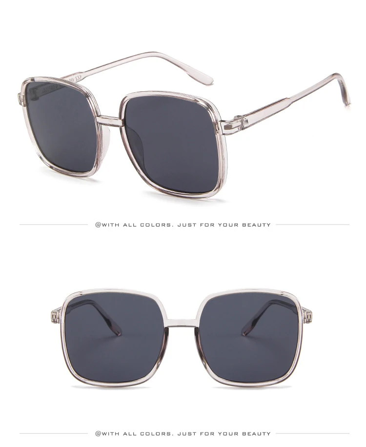 Xinfeite солнцезащитные очки, тренд, Большая квадратная оправа, UV400, для путешествий, шоппинга, для улицы, солнцезащитные очки для мужчин и женщин, X339