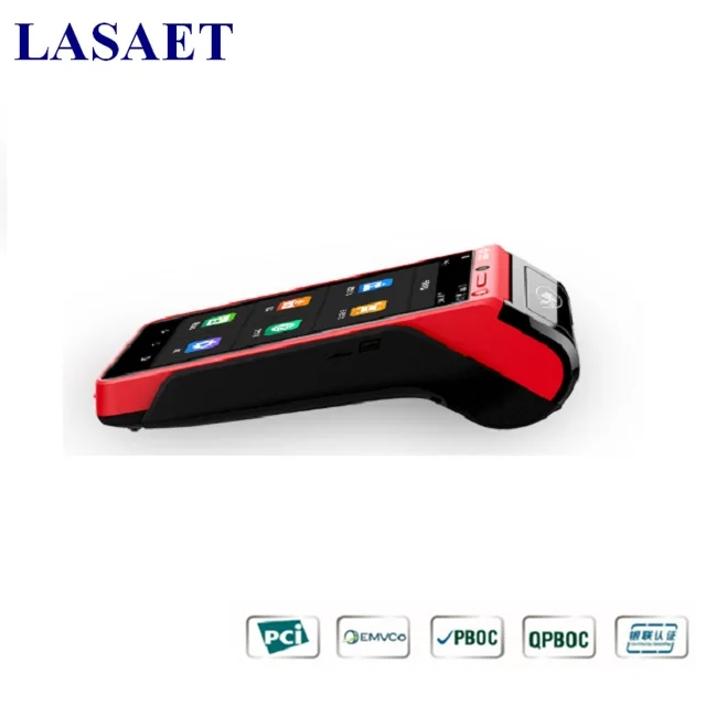 5 дюймовый Android POS терминал с считывателем штрих кодов NFC и термопринтером|android