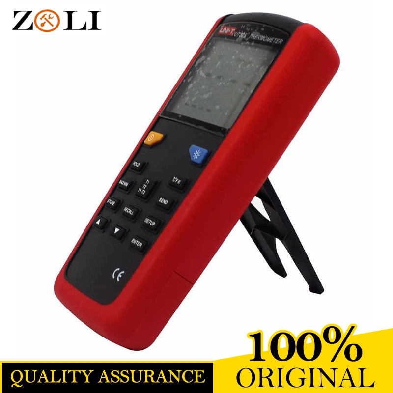 UNI-T UT325 Digital Thermometer Temperature Meter Tester T1-T2 Dual Input with High/Lower Alarm & Auto Calibration UT325 on sale UNI-T UT325 Digital Thermometer Temperature Meter Tester T1-T2 Dual Input with High/Lower Alarm & Auto Calibration UT325 on sale