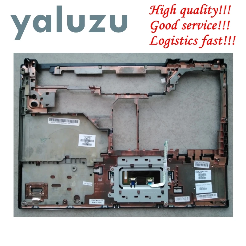 

YALUZU New Laptop LCD TOP CASE For HP EliteBook 8440P Palmrest Keyboard Bezel Cover Upper Case Assembly SILVER