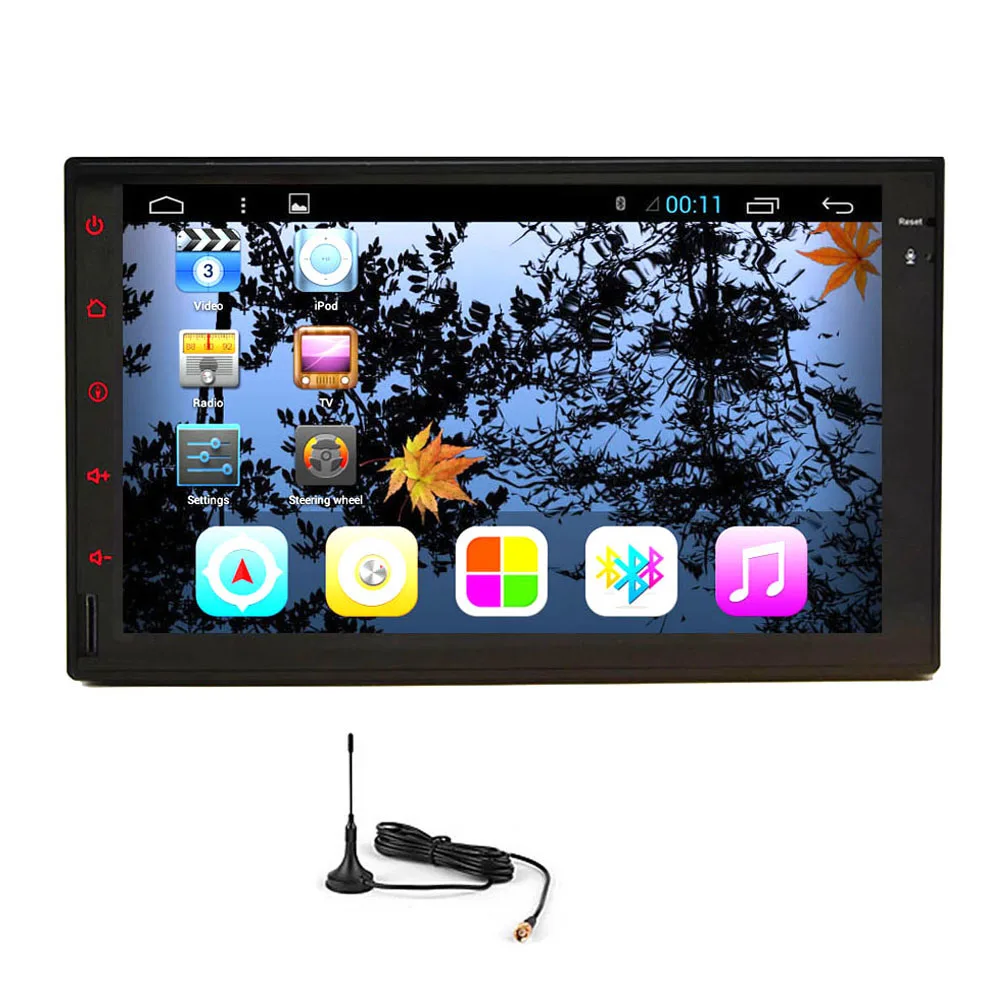 Music Android 5.1 PC Radio In Dash System Receiver USB Auto WiFi Audio