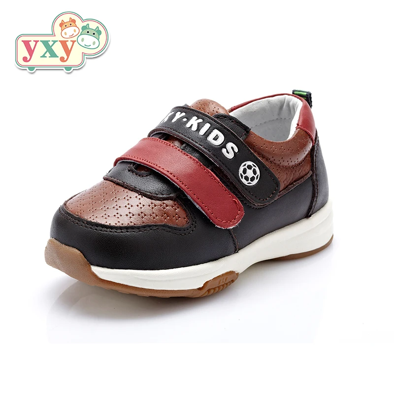 

YXY 2019 new spring kids boy girls function casual Protection foot shoes Genuine Leather running children girls boys shoes