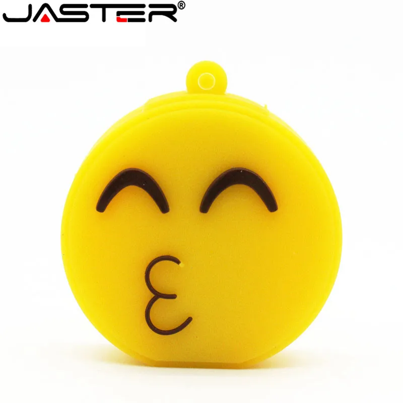 JASTER фактическая емкость эмоций выражение улыбка ручка накопитель USB 2 0 8 ГБ 16 32 64