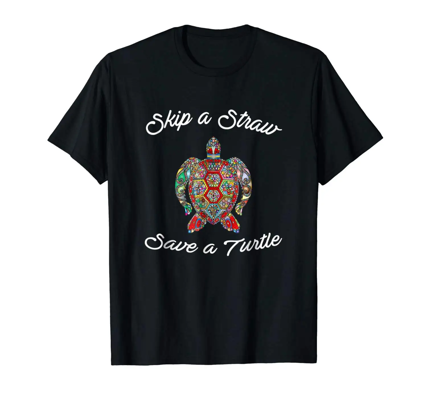 

Skip a Straw Save a Turtle Shirt Summer Style T Shirt New Tops 2018 Print Letters Men T-Shirt Hot 2018 Fashion