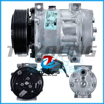 

7H15 auto ac compressor for Excavator 119mm 8pk Sanden 4775
