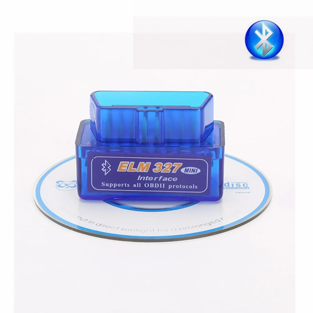 buy car inspection equipment 2021 New Made Mini ELM327 Bluetooth Interface V2.1 OBD2 Auto Diagnostic-Tool ELM 327 Works ON Android Torque/PC v 2.1 BT adapter car battery charger price Code Readers & Scanning Tools