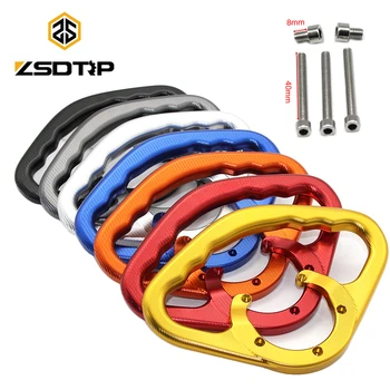 

ZSDTRP CNC Motorcycle Fuel Tank Handle Front Handrail Tank Rear Seat Drop Resistance Handrails For Suzuki GSXR600 GSXR750 GSX-S