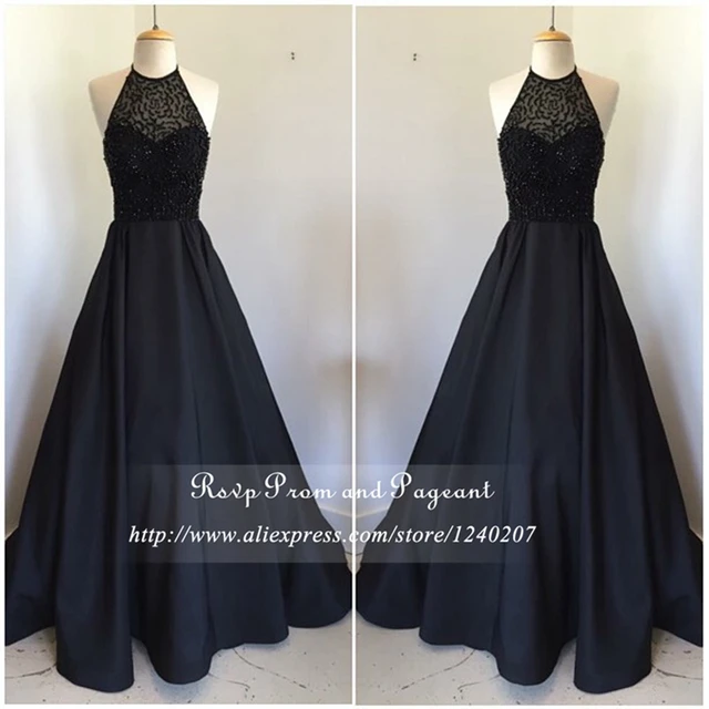 Long Dark Prom Dresses