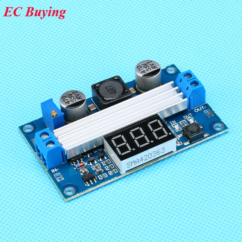 

100W DC-DC 3~35V to 3.5~35V Booster Step Up Module Converter Regulated Power Supply Module with LED Digital Display