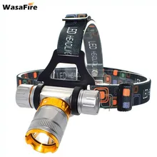 XM-L T6 светодиодный налобный фонарь Scubadiving для плавания, Головной фонарь, подводный водонепроницаемый фонарь, светодиодный фонарь с аккумулятором 18650+ зарядное устройство