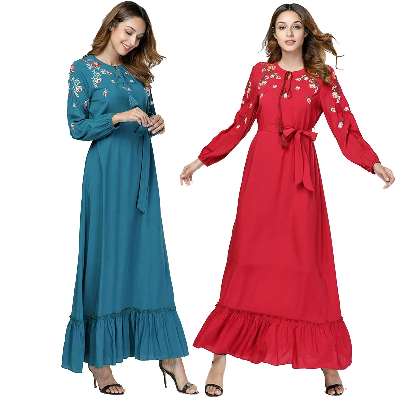 Абайя Кафтан Дубай Бангладеш хиджаб мусульманское платье Абая для женщин