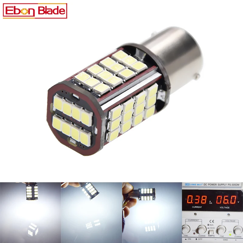

1Pcs 1157 BAY15D S25 P21/5W 2835 LED Bulbs 56 SMD Super Bright Car Backup Brake Reverse Light Motor Tail Stop Parking Lamp 6V DC