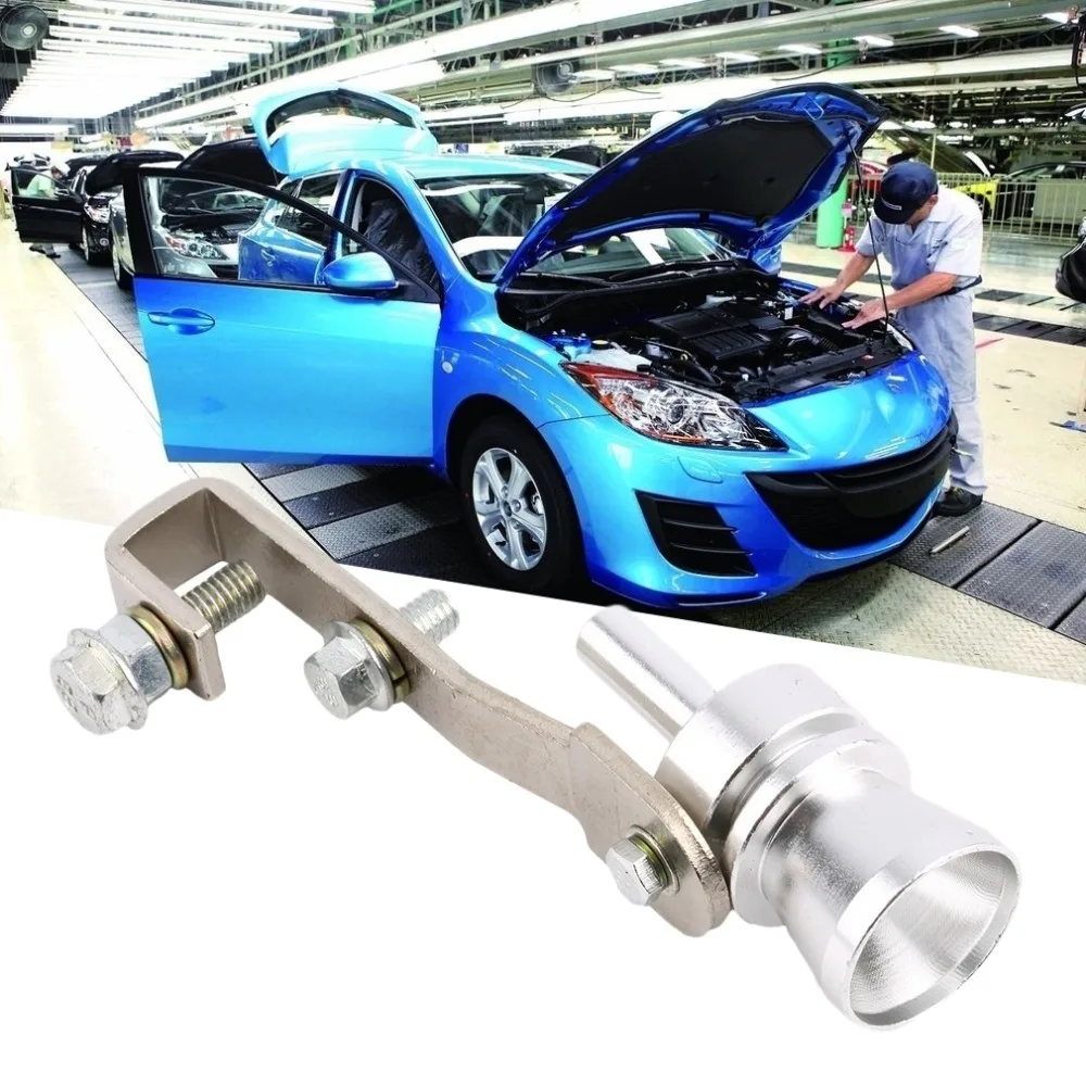 

Universal Car BOV Turbo Sound Whistle Simulator Car Exhaust Silencer Muffler M size Blow Off Valve Bov Pipe Tube Small Spanner