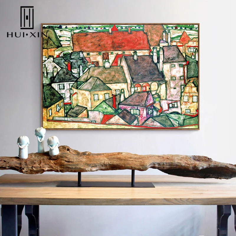 

Van Gogn Style Depiction of Countryside View Intense Color Design Gallery Collection Taste Renaissance Memory Wall Mural Decor