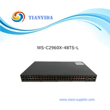Новая печать C2960X серии 48 Порты и разъёмы коммутатор ethernet, гигабит WS-C2960X-48TS-L