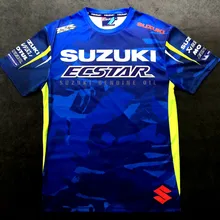 New Motorcycle Racing Motorbike motocross Moto GP Team Fashion Casual Jersey For Suzuki Blue T-shirt Riding Off-Road Clothes tee New Motorcycle Racing Motorbike motocross Moto GP Team Fashion Casual Jersey For Suzuki Blue T-shirt Riding Off-Road Clothes tee
