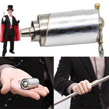 SStaff портативный Единоборства металла волшебный Карманный Бо персонал-новые высококачественные карманные наружные спортивные из нержавеющей стали серебро