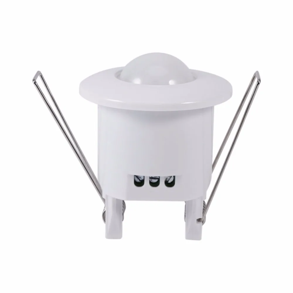 

Motion Light Sensor 110v-220v 360 Degree Infrared Recessed PIR Ceiling Mounted Motion Sensor Detector Light Switch