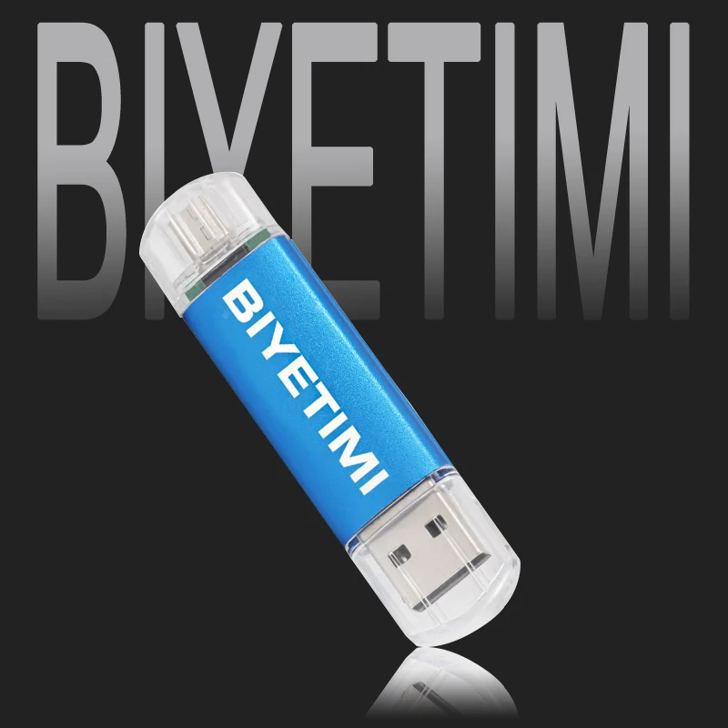 USB флеш-накопитель Biyetimi, высокоскоростная кожаная сумка, OTG 8 ГБ, 16 ГБ, 32 ГБ, флеш-накопитель, карта памяти USB, флешка для смартфона