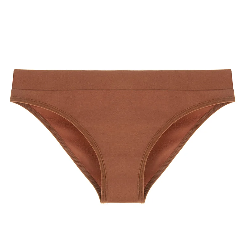 Ladies Low Waist Womens Seamless panties Thong Cotton Lingerie