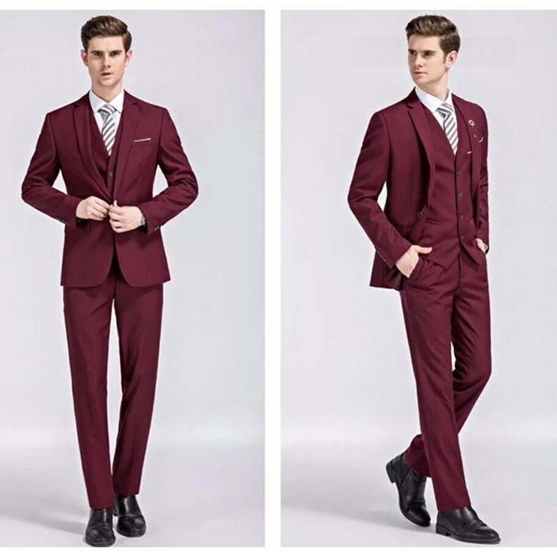 maroon and white dress