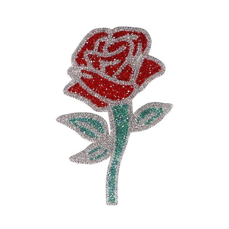 10piece-Red-Rose-Flower-Iron-on-Patches-Embroidery-Crystal-Applique-Motif-Rhinestones-Applique-DIY-Clothes-Sticker
