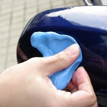 

100g Car Wash Blue Magic Clay Cleaning Detailing Auto Car Clean Clay Bar Mini Handheld Car Washer Clay Cleaner