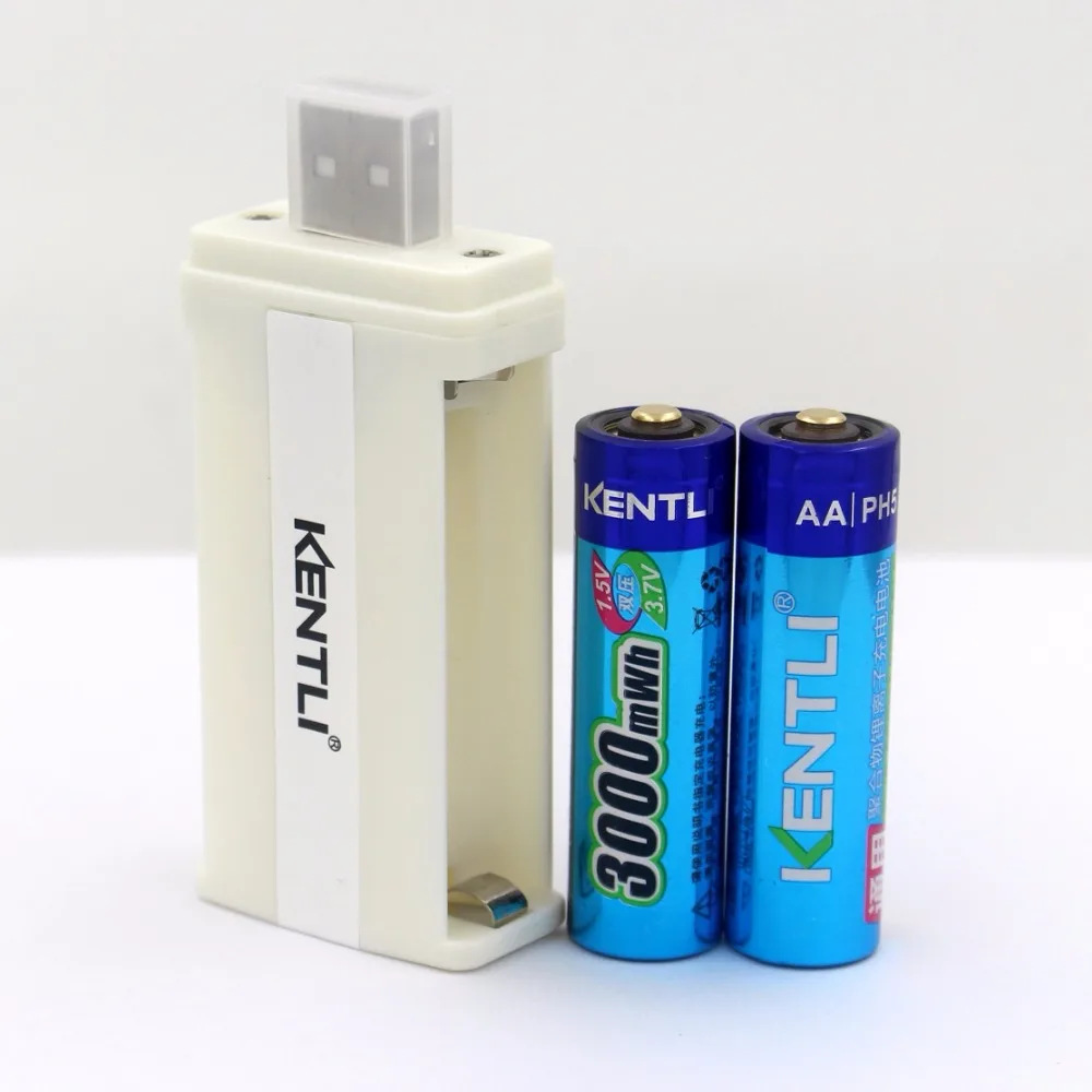 2pcs/lot 3000mWh AA battery 1.5V AA rechargeable battery camera battery