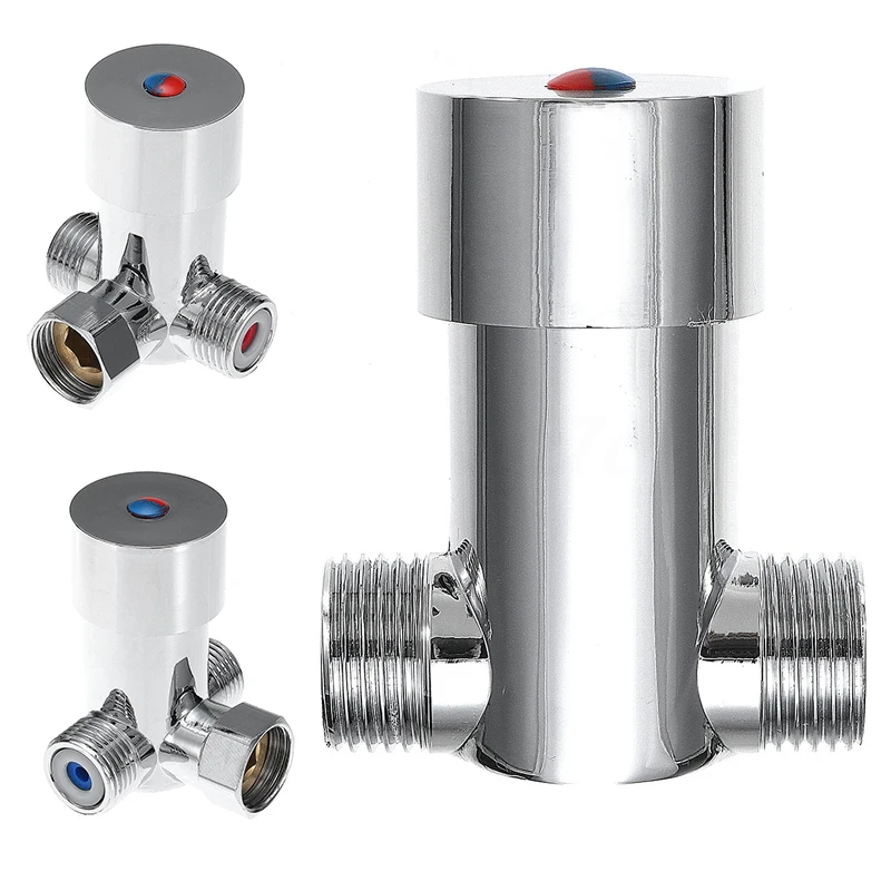 Thermostatic Mixing Valve Sensor Tap Hot Cold Water Temperature Control Thermostatic Mixer Mixing Valve Home Improvement Thermostatic Mixing Valve Sensor Tap Hot Cold Water Temperature Control Thermostatic Mixer Mixing Valve Home Improvement